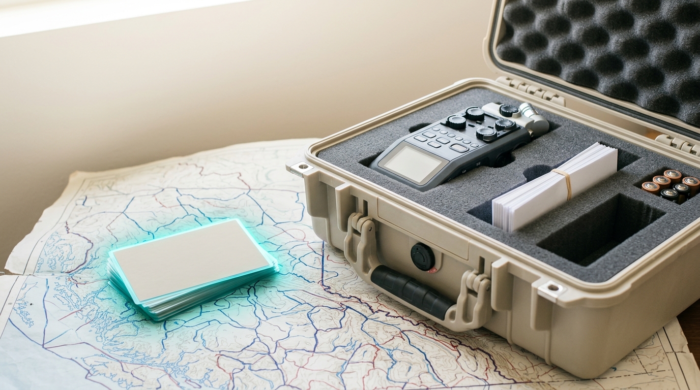 An open fieldwork case for cross-cultural sampling, mid-pack for the next site