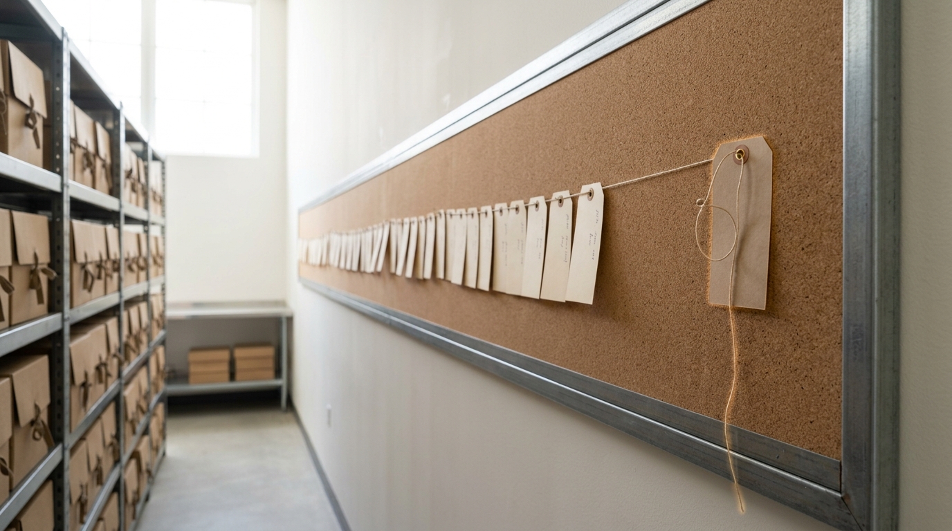 A breakout header tapping a ribbon lead from a running accelerator node into a small linear-classifier card, the card's gold edge connector engaged along its first row of pins with the second row still open